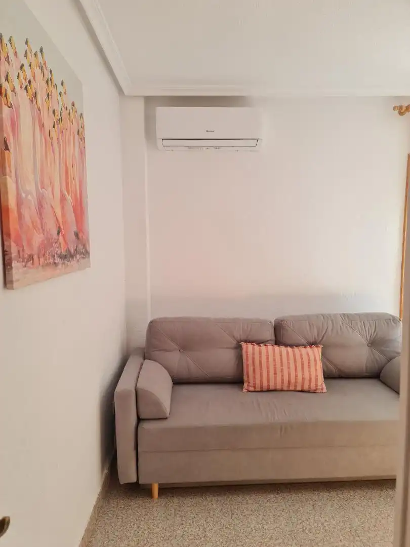 Wohnzimmer von Wohnungen zum Verkauf in Torrevieja mit Klimaanlage, Terrasse und Balkon