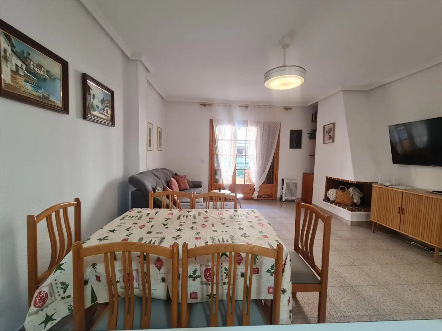 Wohnzimmer von Wohnungen zum Verkauf in Torrevieja mit Klimaanlage, Terrasse und Balkon