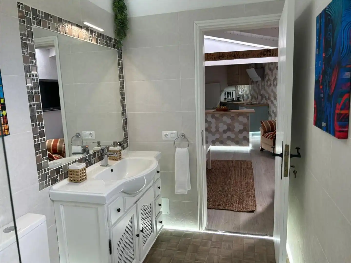 Bathroom of Country homes for sale in Garachico  with Air Conditioner, Terrace and Balcony