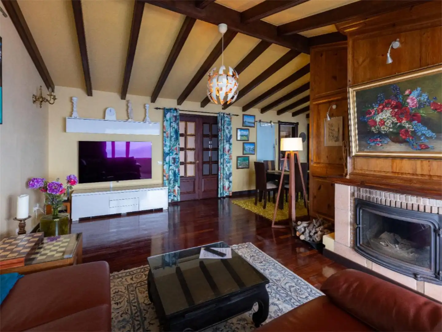 Living room of Country homes for sale in Garachico  with Air Conditioner, Terrace and Balcony