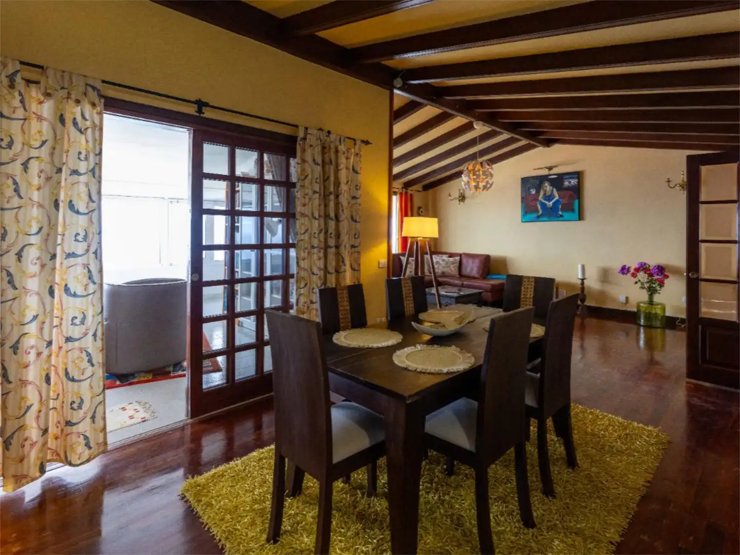 Dining room of Country homes for sale in Garachico  with Air Conditioner, Terrace and Balcony