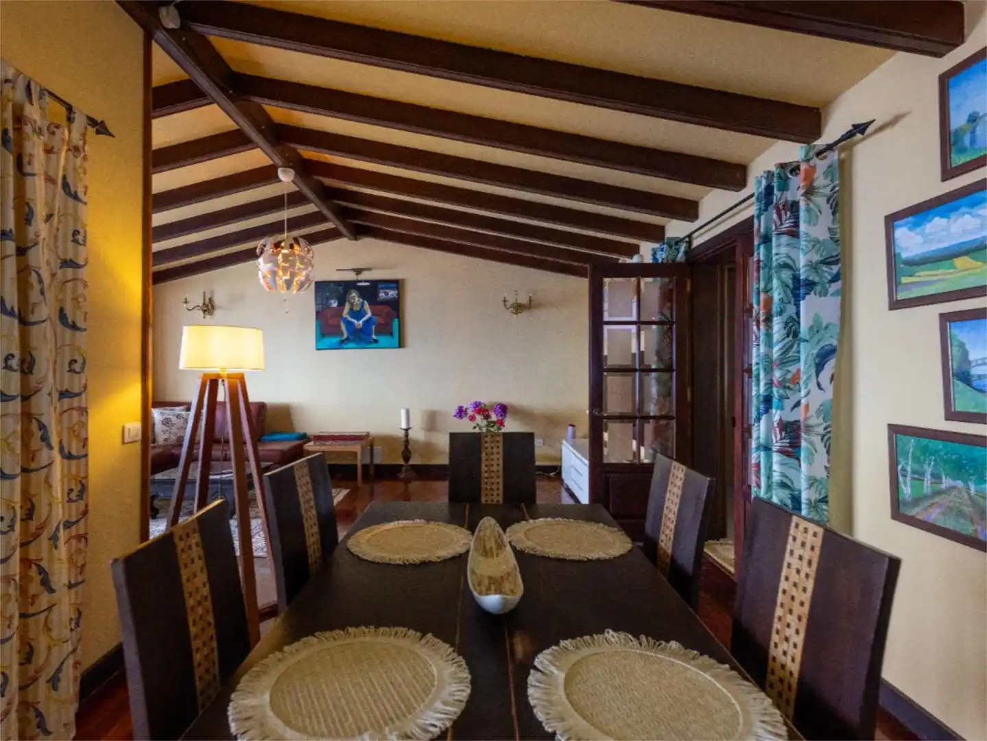 Dining room of Country homes for sale in Garachico  with Air Conditioner, Terrace and Balcony