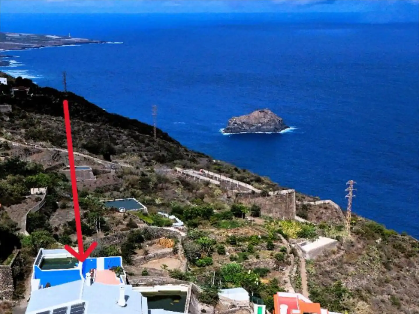 Exterior view of Country homes for sale in Garachico  with Air Conditioner, Terrace and Balcony