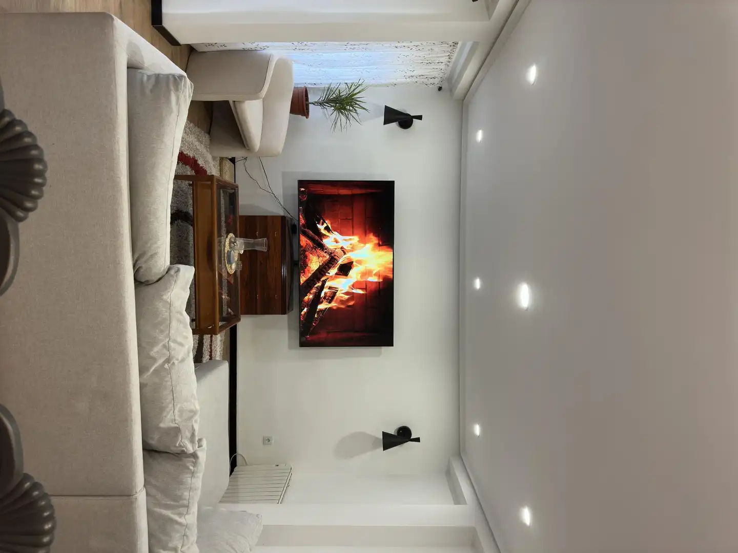 Living room of Flat for sale in Tavernes Blanques  with Air Conditioner and Balcony