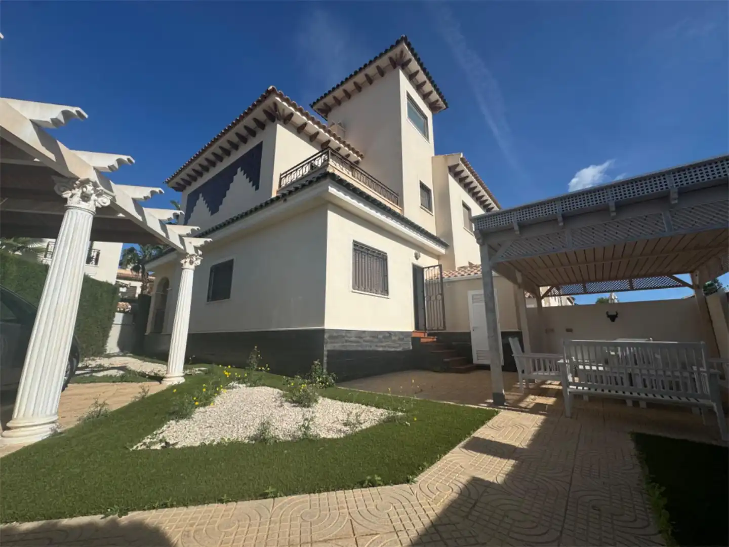 Vista exterior de Piso en venta en Rojales con Aire acondicionado, Jardín privado y Terraza