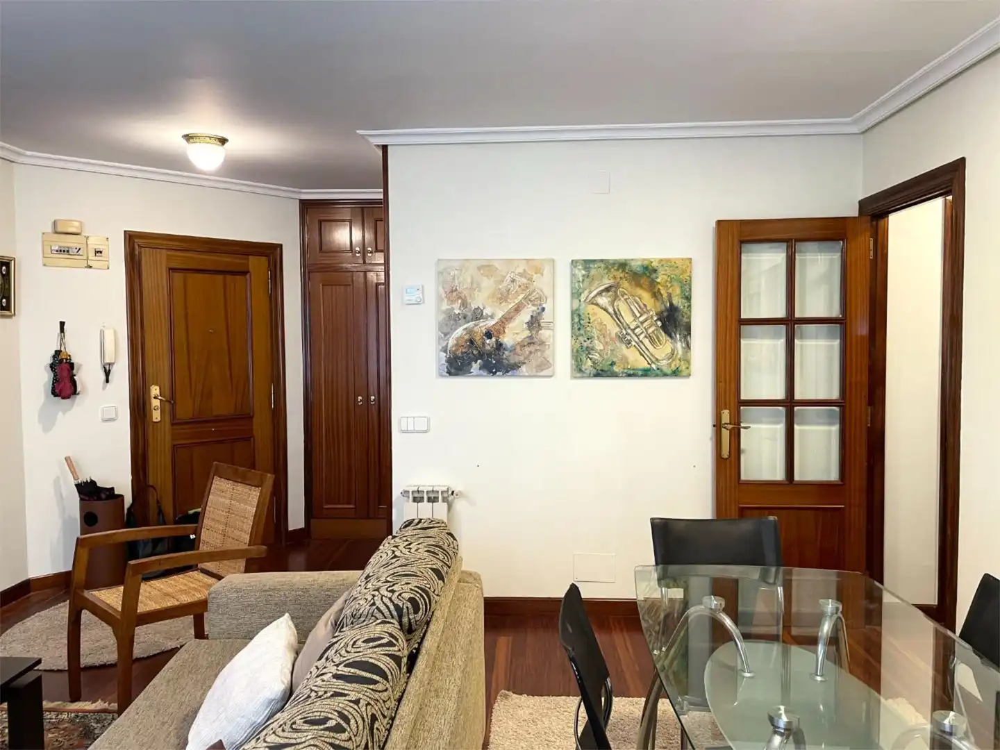 Piso de alquiler en Calle Calderón de la Barca, 14, Castilla - Hermida Sala de estar de Piso de alquiler en Santander