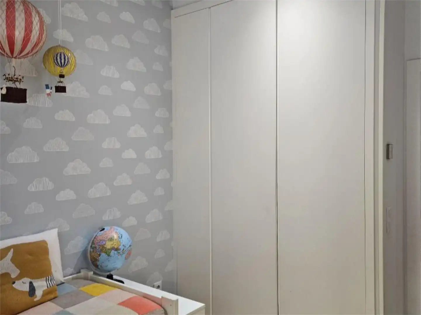 Flat for sale in Argüelles Bedroom of Flat for sale in Madrid with Air Conditioner, Heating and Storage room