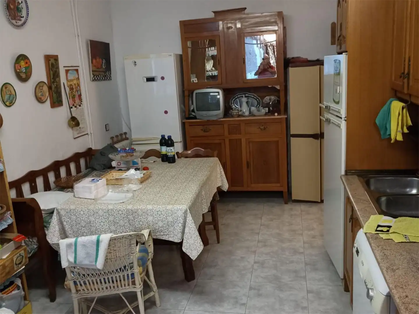 Planta baja en venta en Calle Caídos, 6, Carrión de Calatrava Cocina de Planta baja en venta en Carrión de Calatrava con Calefacción, Trastero y Amueblado