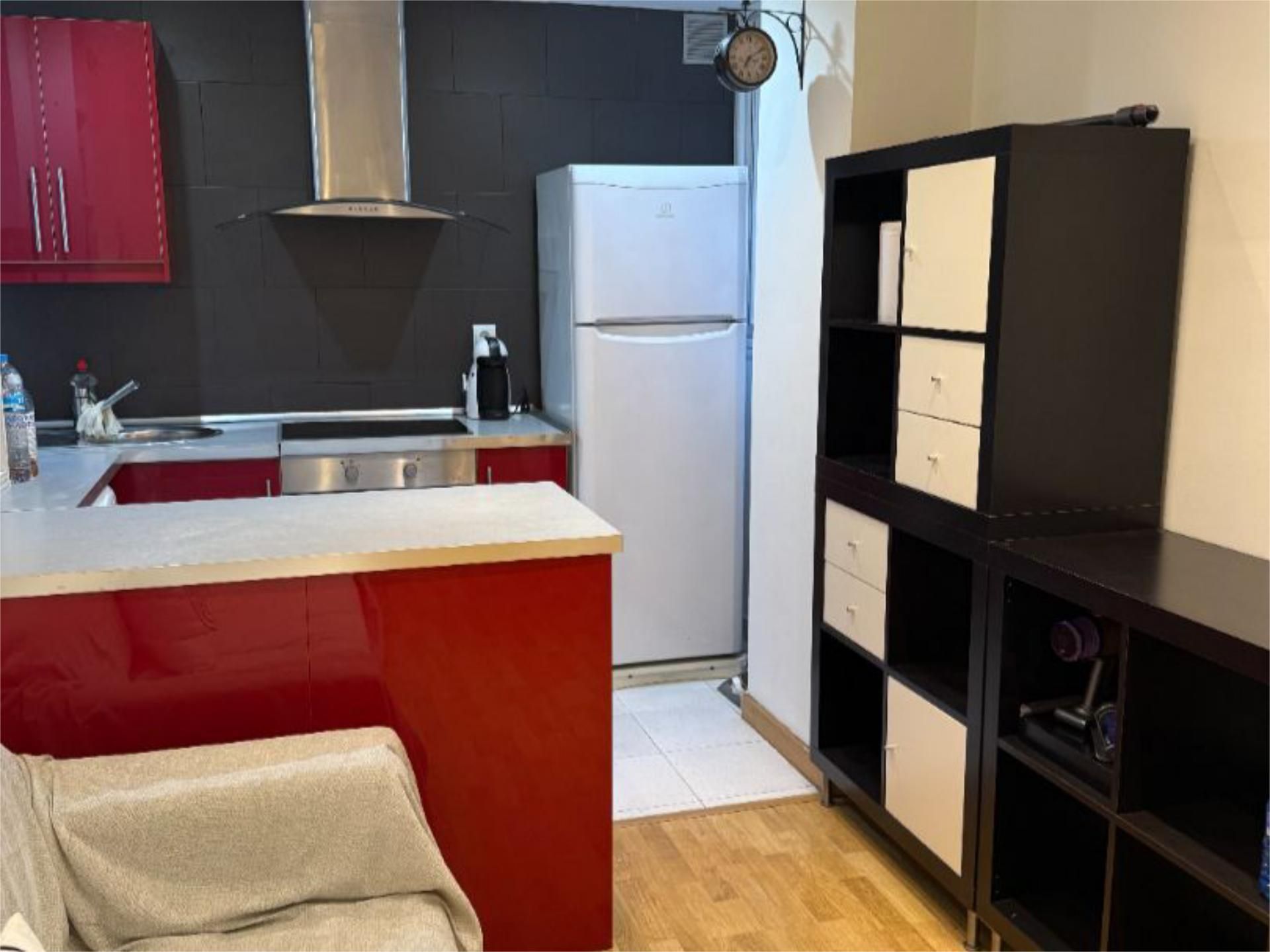 Kitchen of Flat to rent in  Madrid Capital  with Air Conditioner