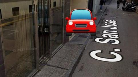 Foto 3 de Garatge de lloguer a Calle del Clavel, 18, Huerta Fava - Santiago, Cádiz