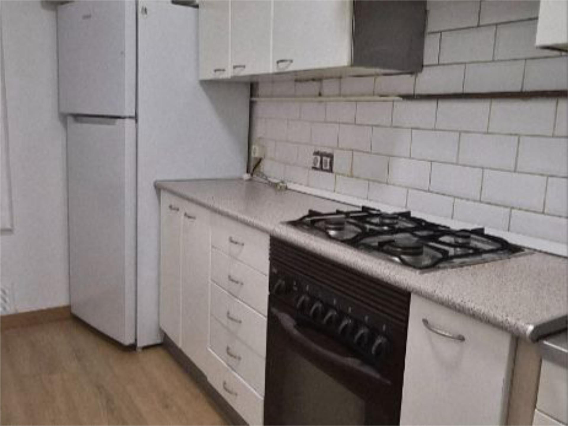 Kitchen of Flat for sale in  Madrid Capital  with Air Conditioner
