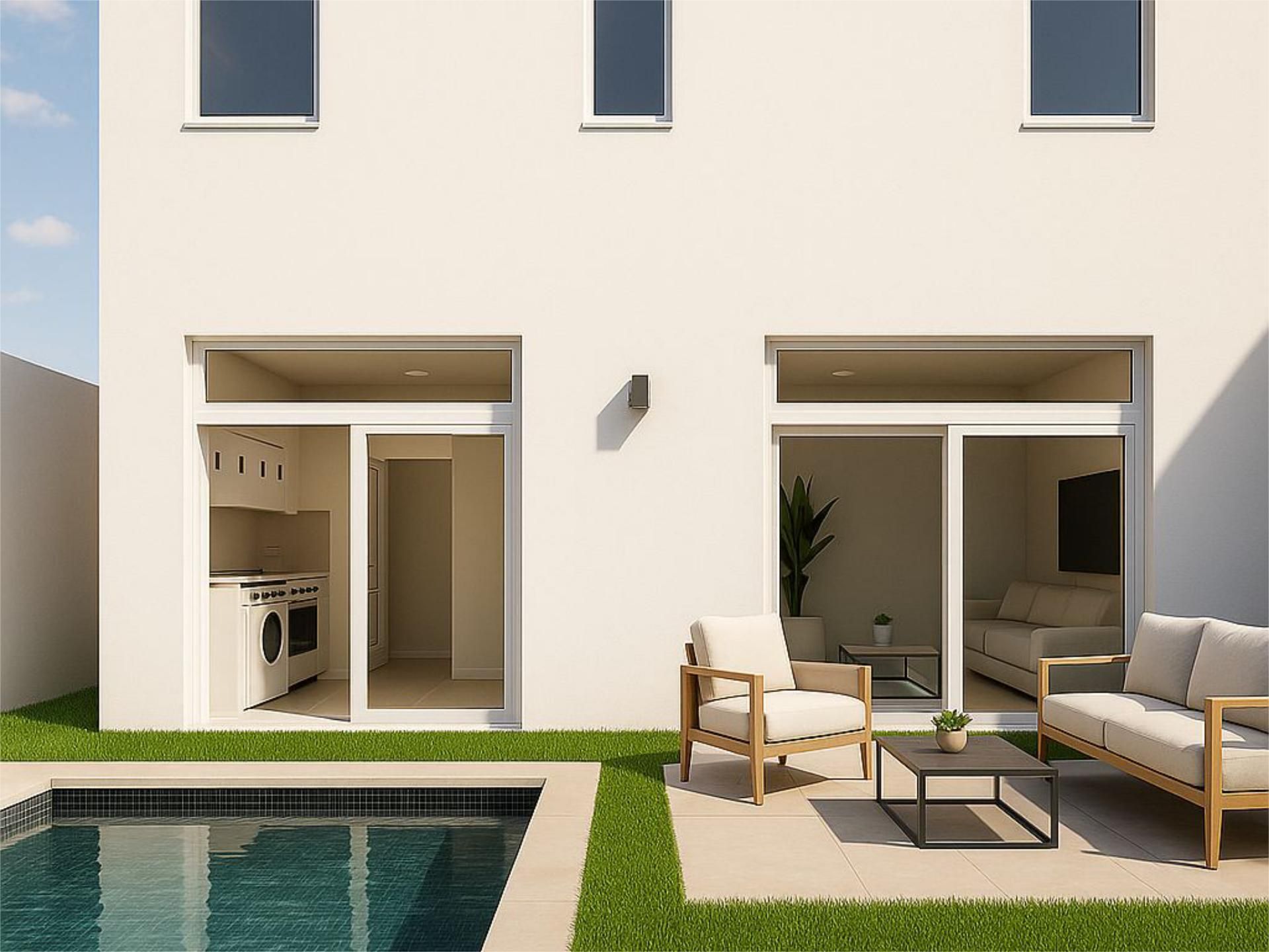 Exterior view of House or chalet for sale in Silla  with Air Conditioner, Terrace and Swimming Pool