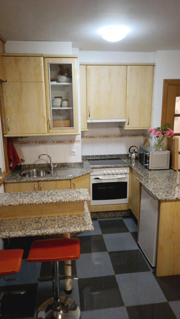 Kitchen of Apartment for sale in Sada (A Coruña)  with Heating, Storage room and Furnished