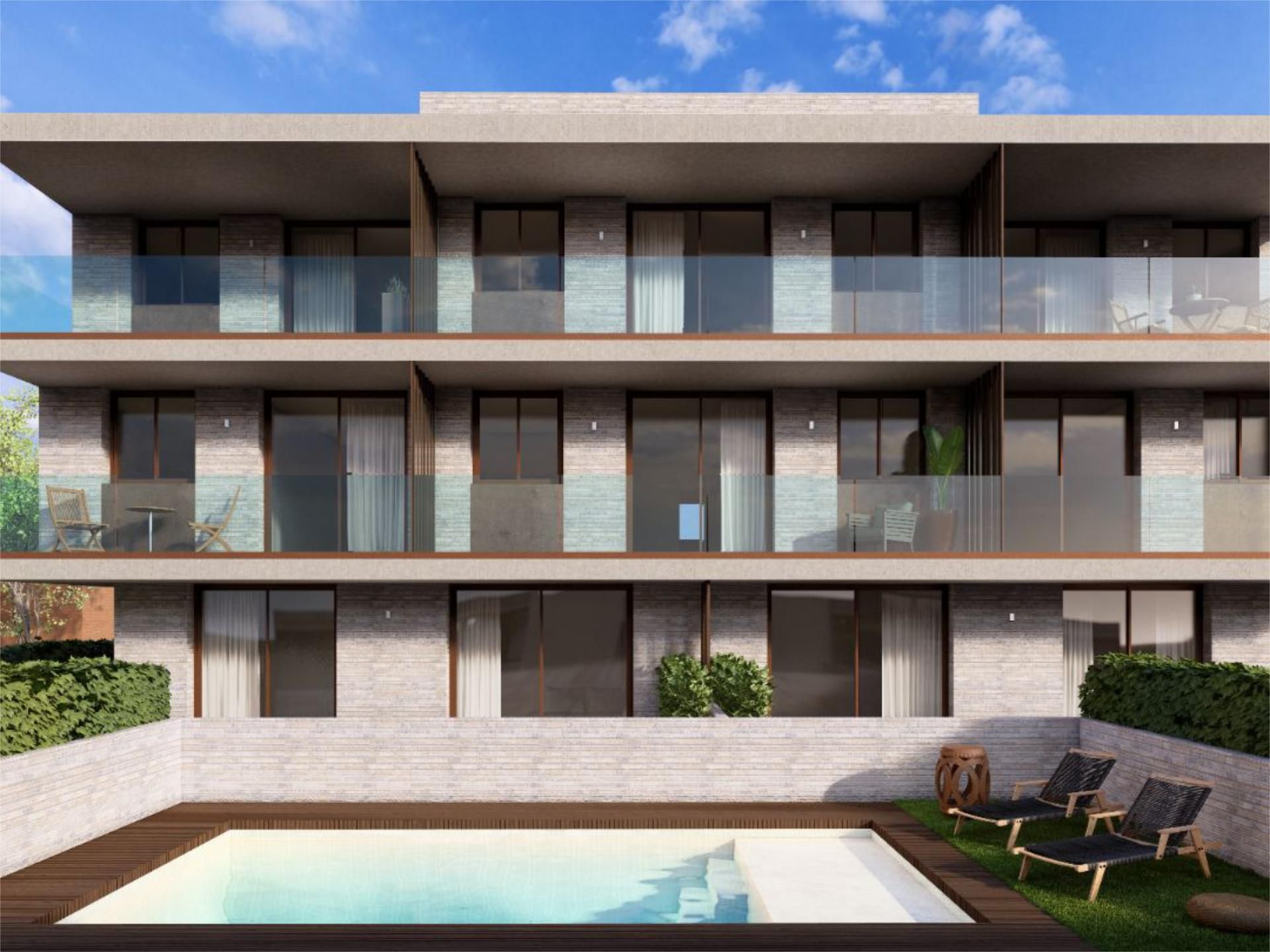 Planta baja for sale in Avinguda 307, 23, Montmar Exterior view of Planta baja for sale in Castelldefels with Air Conditioner, Terrace and Swimming Pool