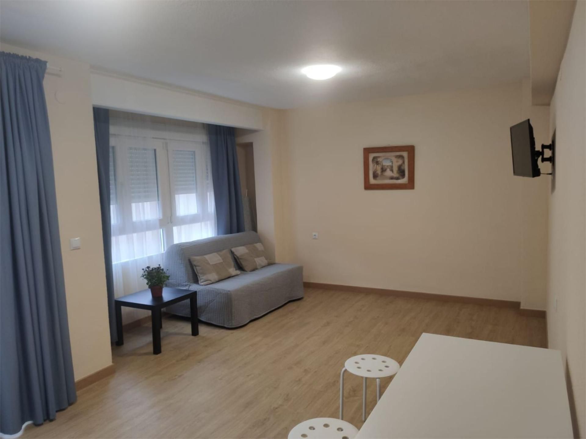 Sala d'estar de Pis de lloguer en Alicante / Alacant amb Aire condicionat i Balcó