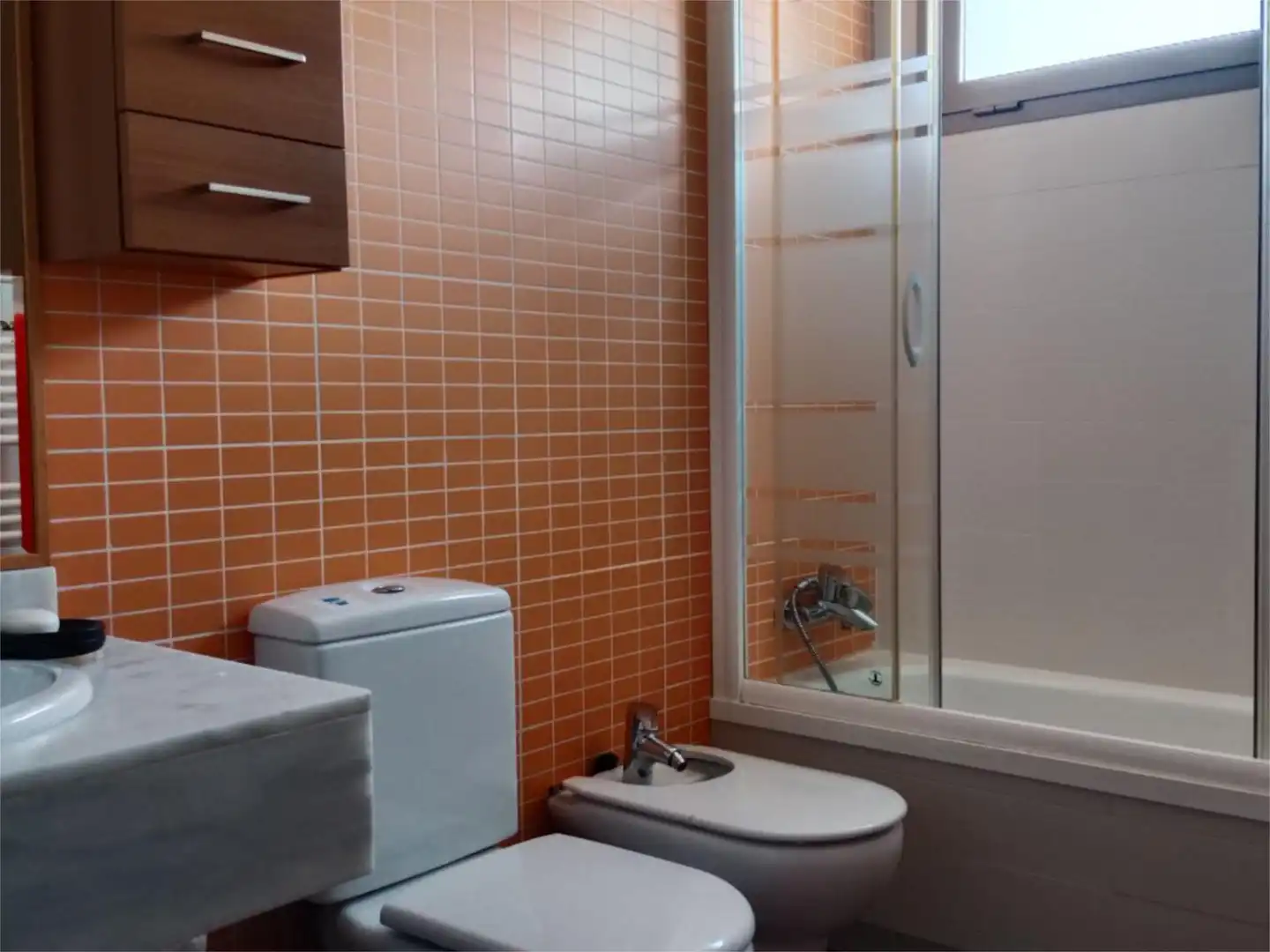 Badezimmer von Wohnung zum Verkauf in Arroyomolinos (Madrid) mit Klimaanlage, Terrasse und Schwimmbad