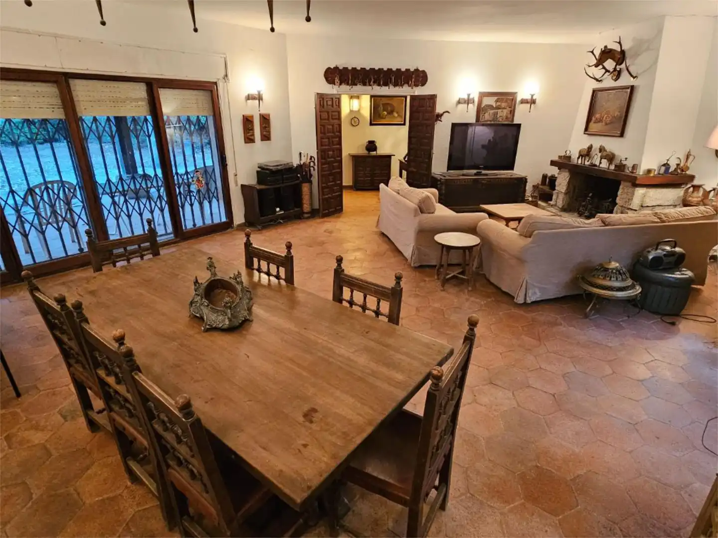 Finca rústica en venta en M-123, 4, Valdeolmos-Alalpardo Comedor de Finca rústica en venta en Valdeolmos-Alalpardo
