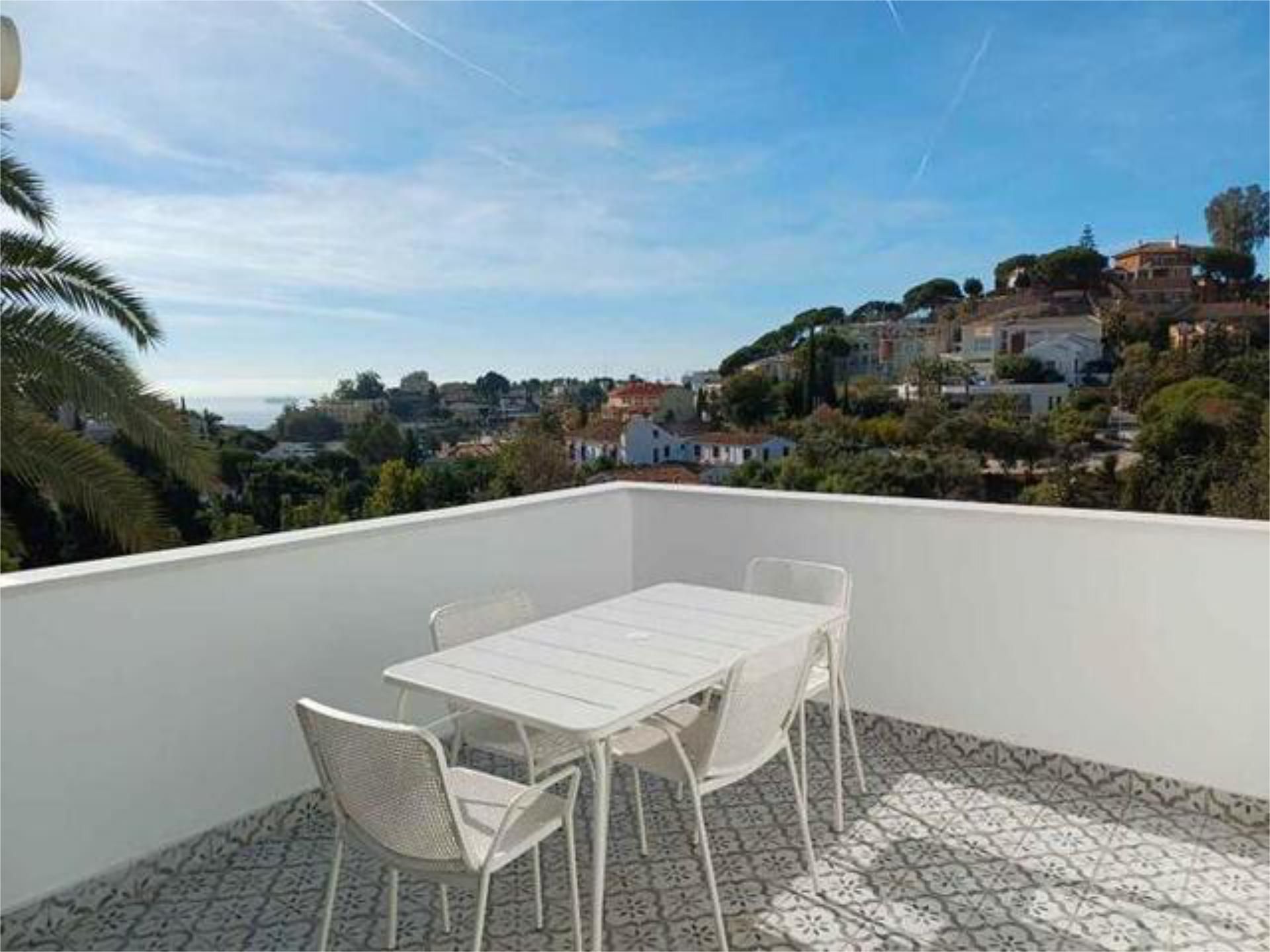 Terrace of Flat to rent in Málaga Capital  with Heating, Terrace and Furnished