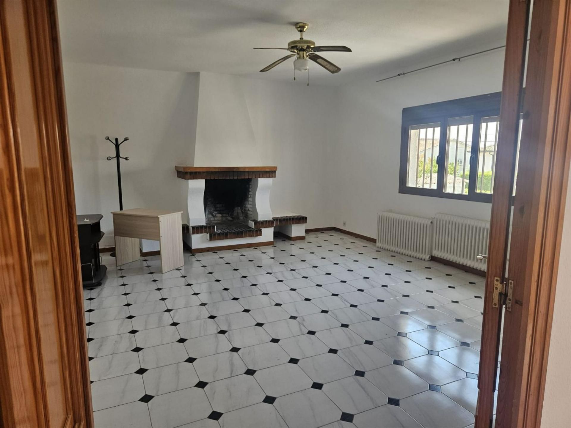 Living room of House or chalet to rent in Santa Olalla  with Air Conditioner, Heating and Terrace
