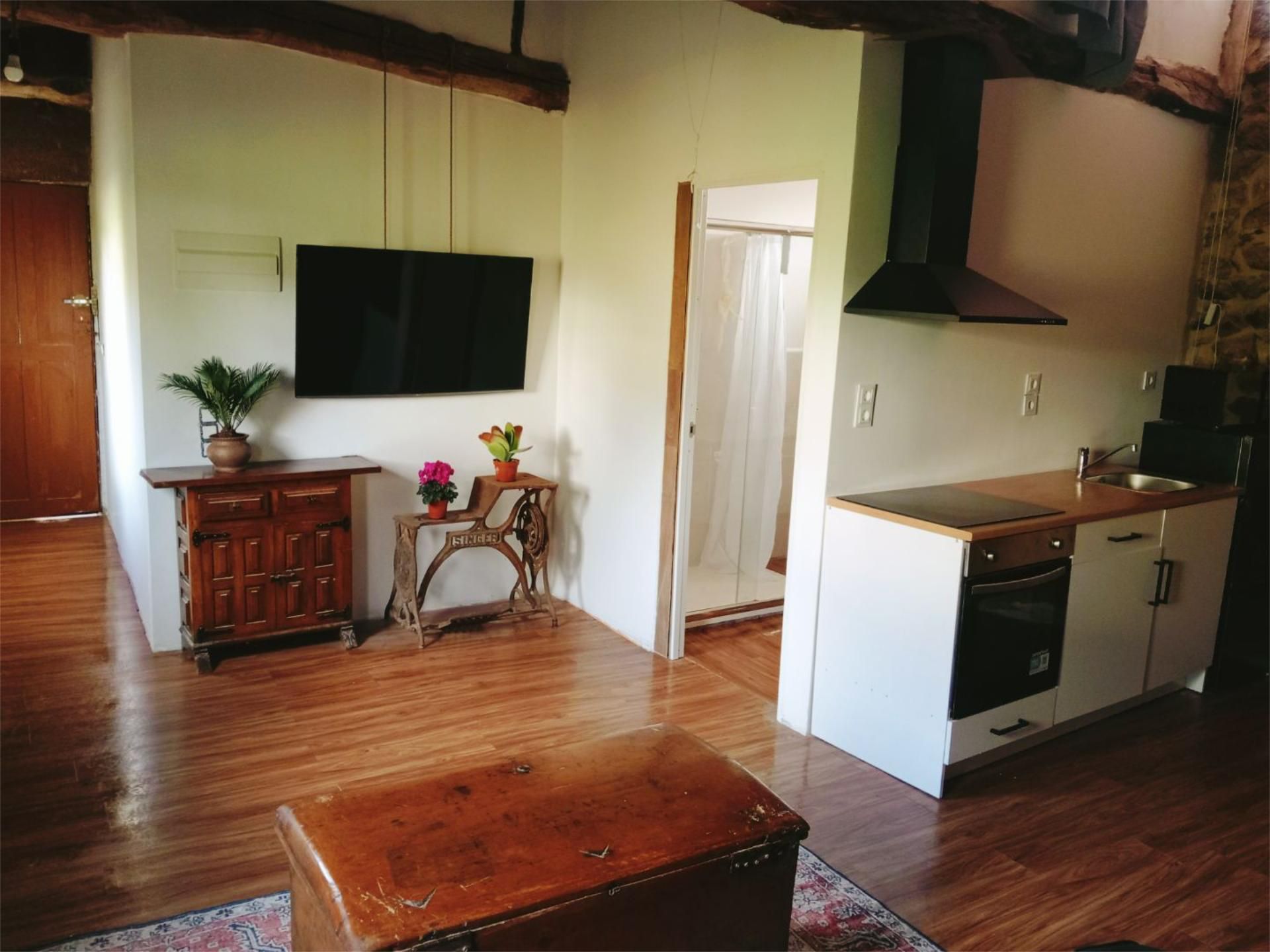 Sala d'estar de Loft de lloguer en Esgos