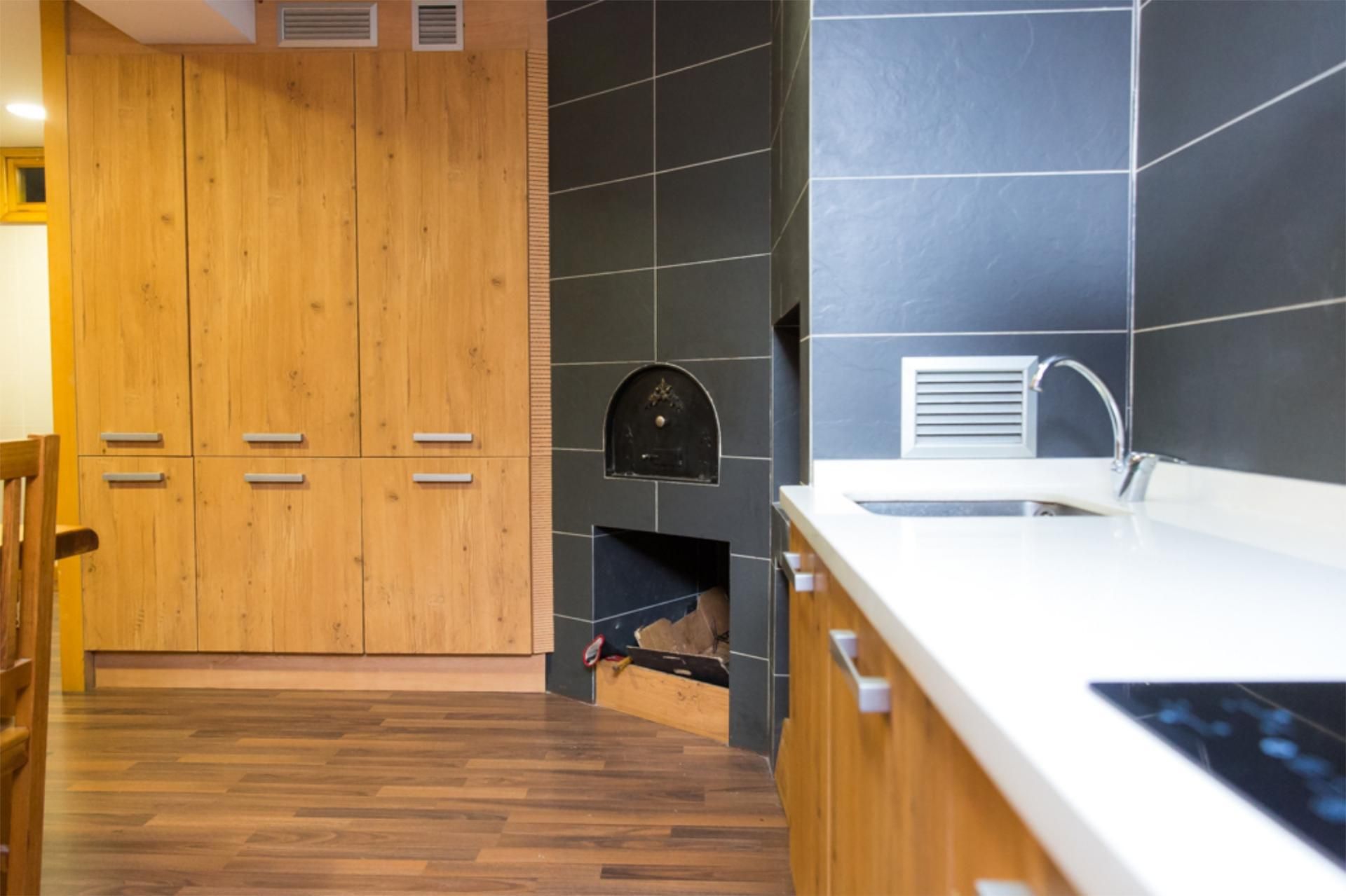 Kitchen of House or chalet for sale in Valladolid Capital  with Air Conditioner, Heating and Private garden