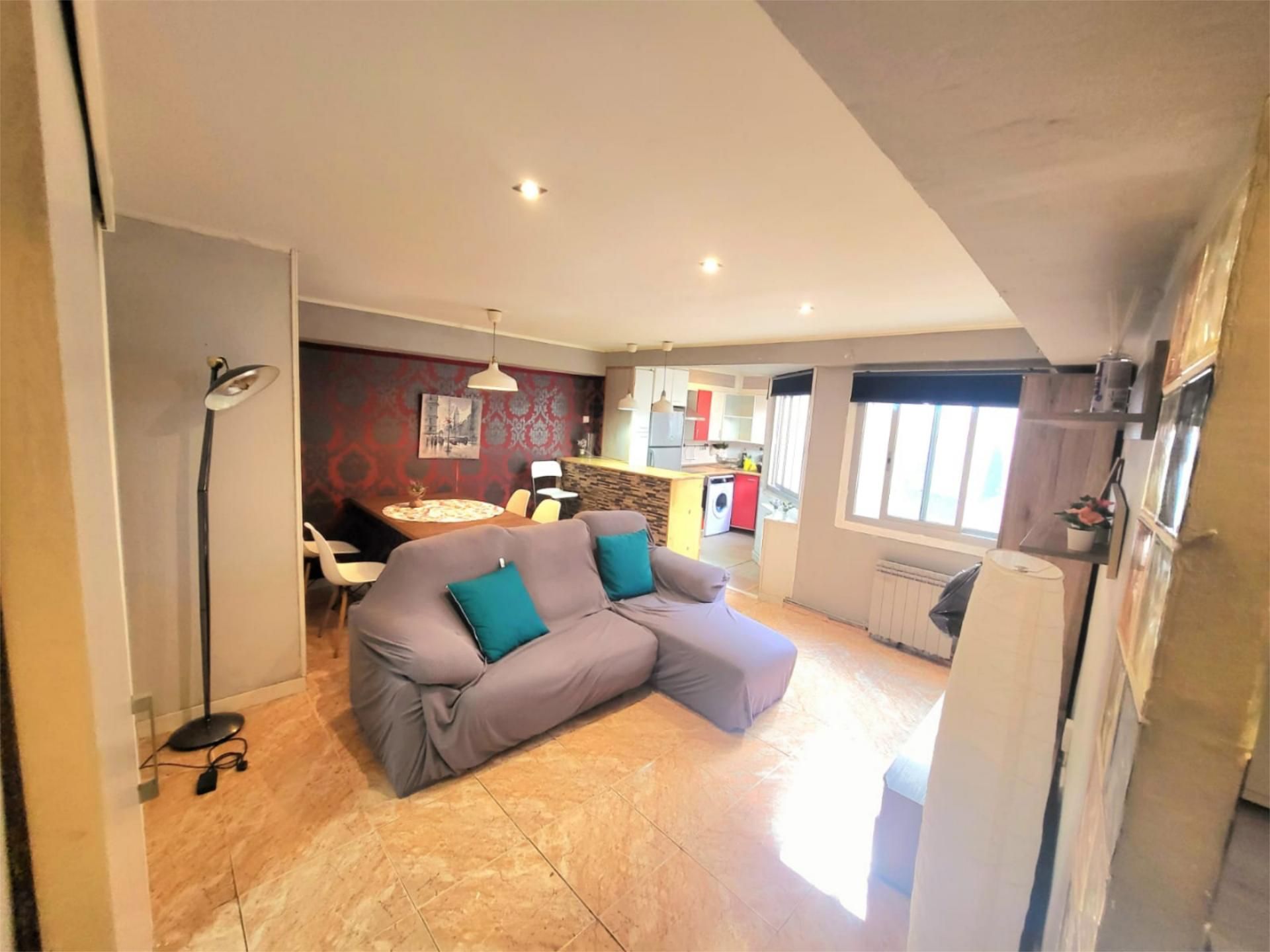 Living room of Flat for sale in  Zaragoza Capital  with Balcony