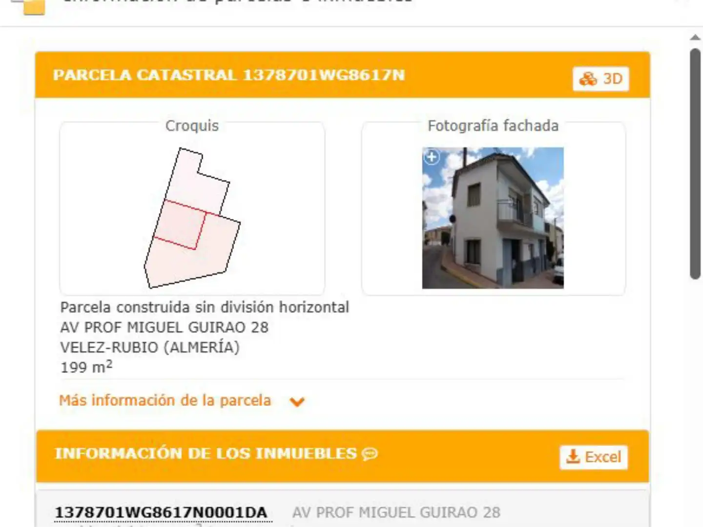 Finca rústica en venta en Avenida Profesor Miguel Guirao Gea, 28, Vélez-Rubio Vista exterior de Finca rústica en venta en Vélez-Rubio con Terraza y Balcón