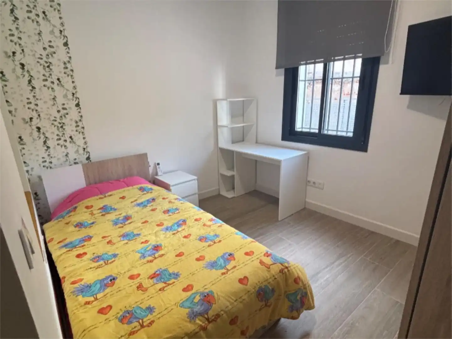 Zimmer in Calle Larga, 24, Teso de la Feria - Arrabal Schlafzimmer von Einfamilien-Reihenhaus zur untervermieten in Salamanca mit Klimaanlage, Heizung und Terrasse
