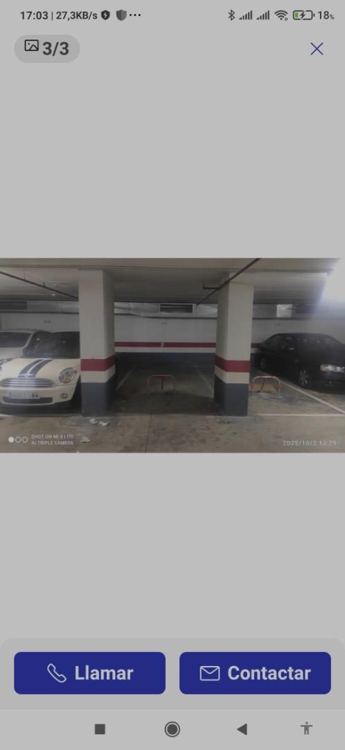 Parking de Garaje de alquiler en  Barcelona Capital