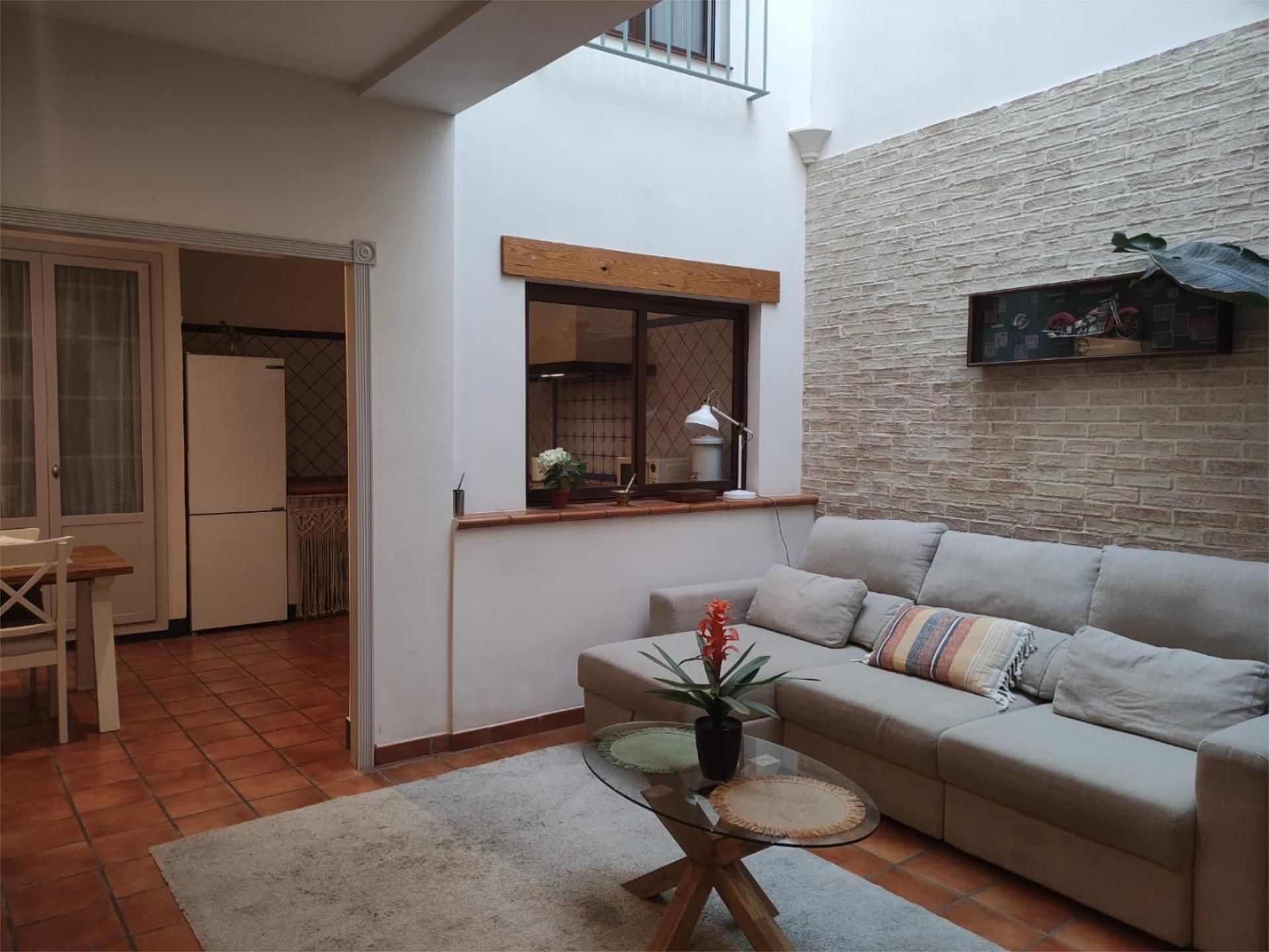 Flat for sale in Calle Nuestra Señora de las Nieves, 30, Los Palacios y Villafranca Living room of Flat for sale in Los Palacios y Villafranca with Air Conditioner, Terrace and Balcony