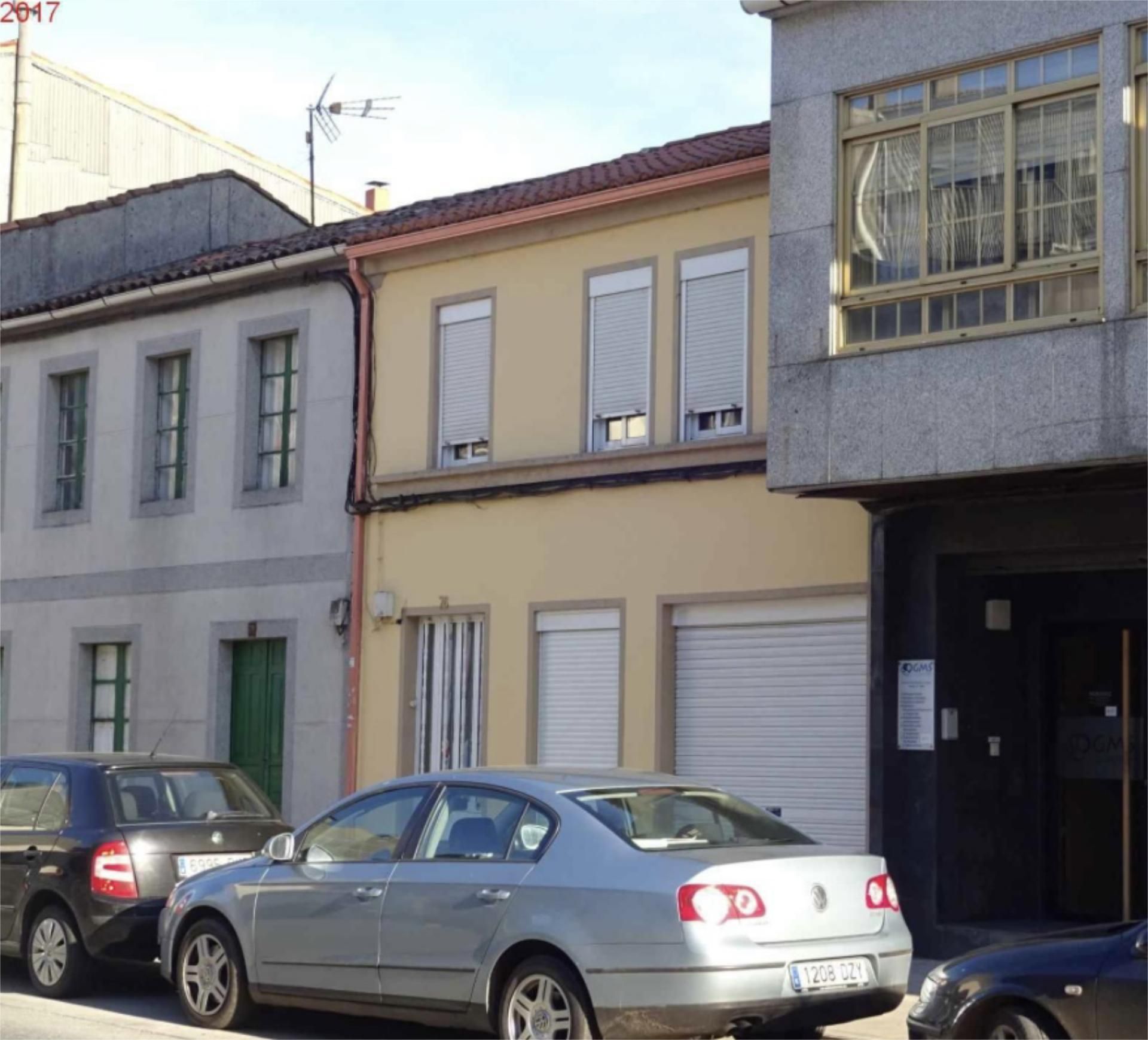 Exterior view of Single-family semi-detached for sale in Arzúa  with Balcony