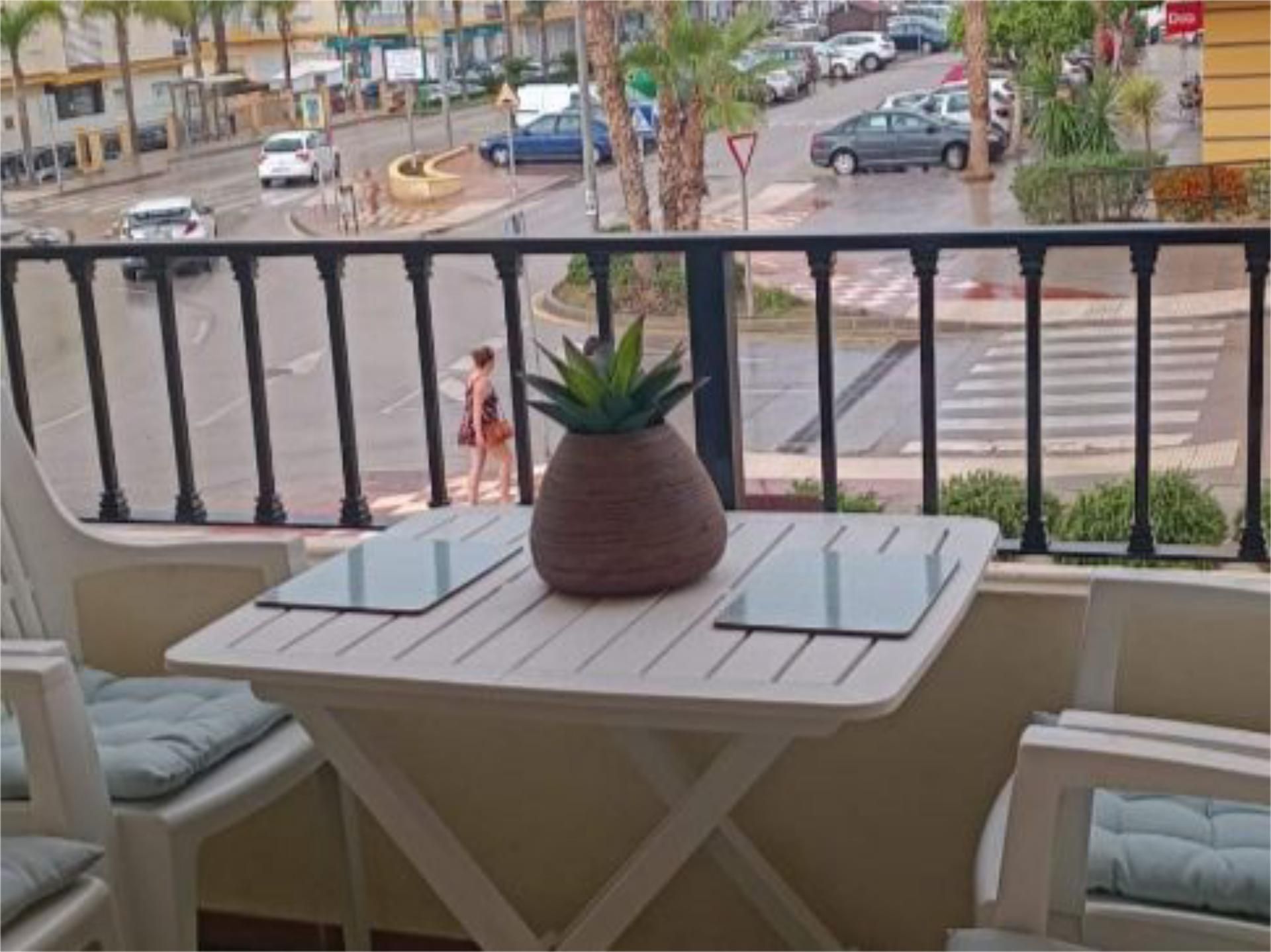 Balcony of Flat to rent in Algarrobo  with Terrace and Furnished