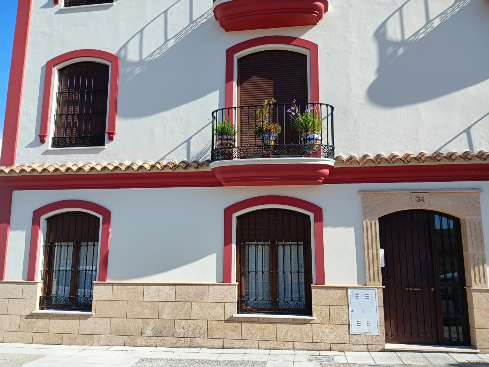 Flat for sale in Calle Vicente Romero García, 34, San José del Valle Exterior view of Flat for sale in San José del Valle with Air Conditioner, Terrace and Furnished