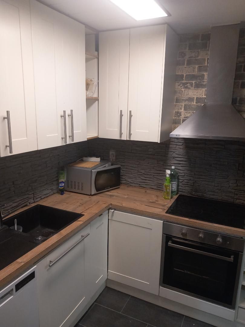 Kitchen of Flat to rent in Badalona  with Terrace, Oven and Washing machine