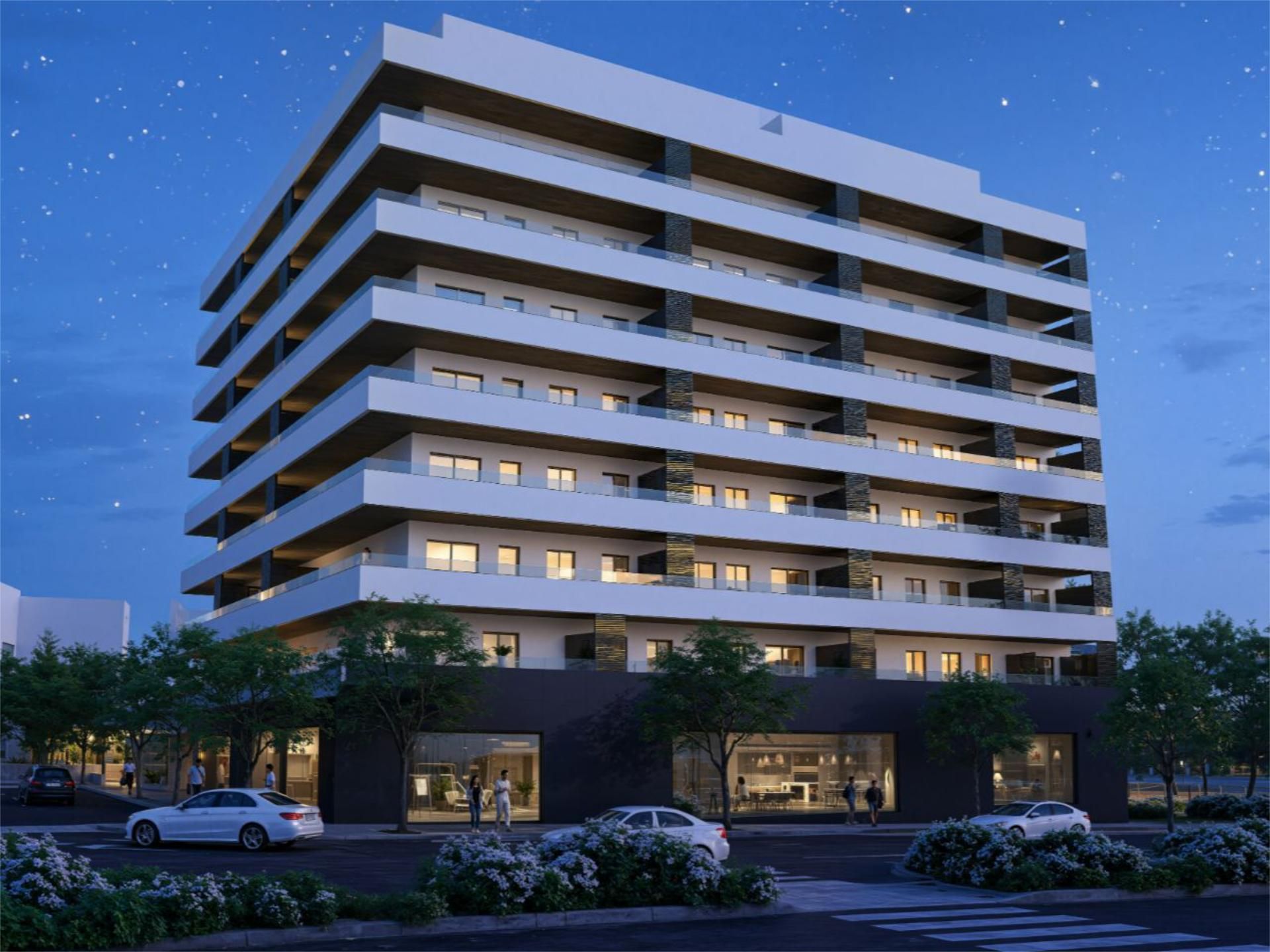 Vista exterior de Pis en venda en  Almería Capital amb Terrassa, Traster i Piscina