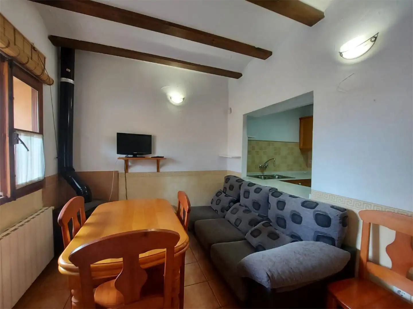 Piso en venta en Calle Mayor, 4, San Agustín Sala de estar de Piso en venta en San Agustín con Calefacción, Piscina y Amueblado