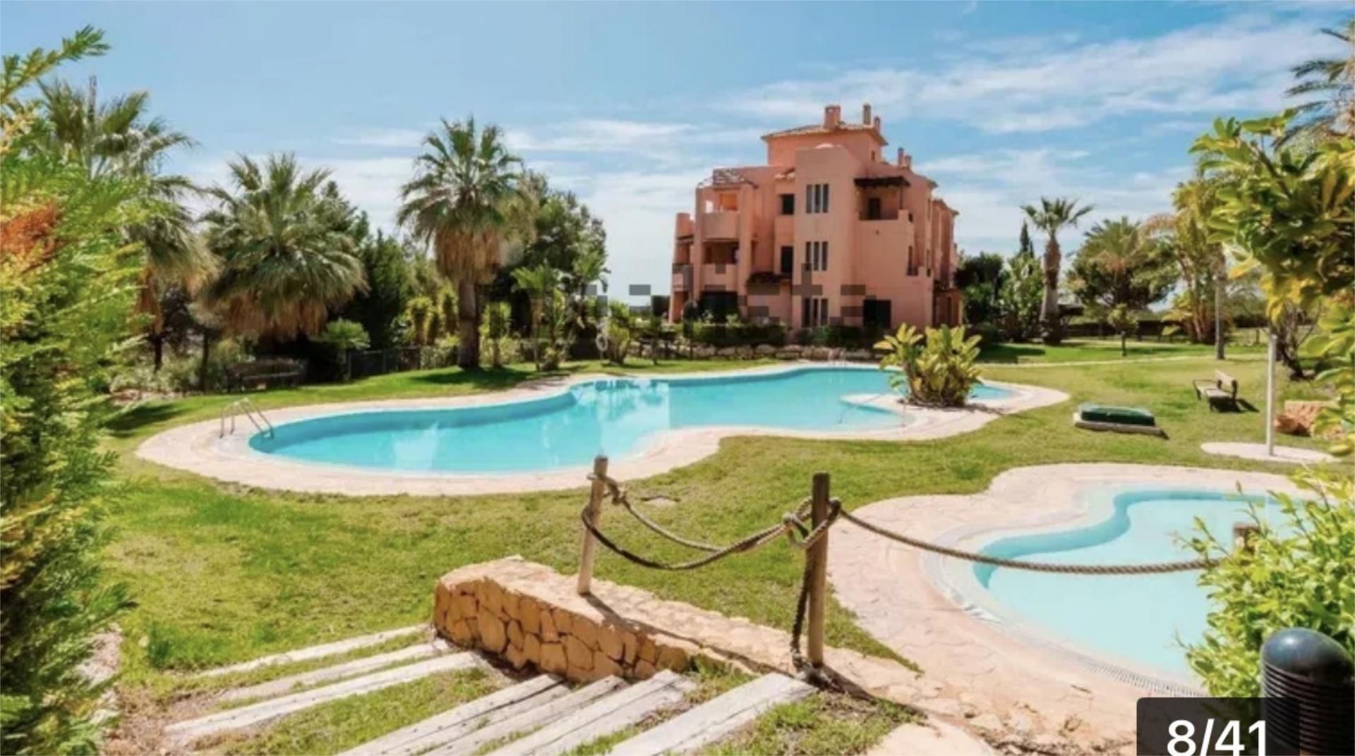 Piso de alquiler en Urbanización Barrina Norte, 2, Urbanizaciones Jardín de Piso de alquiler en Benidorm con Aire acondicionado, Calefacción y Jardín privado