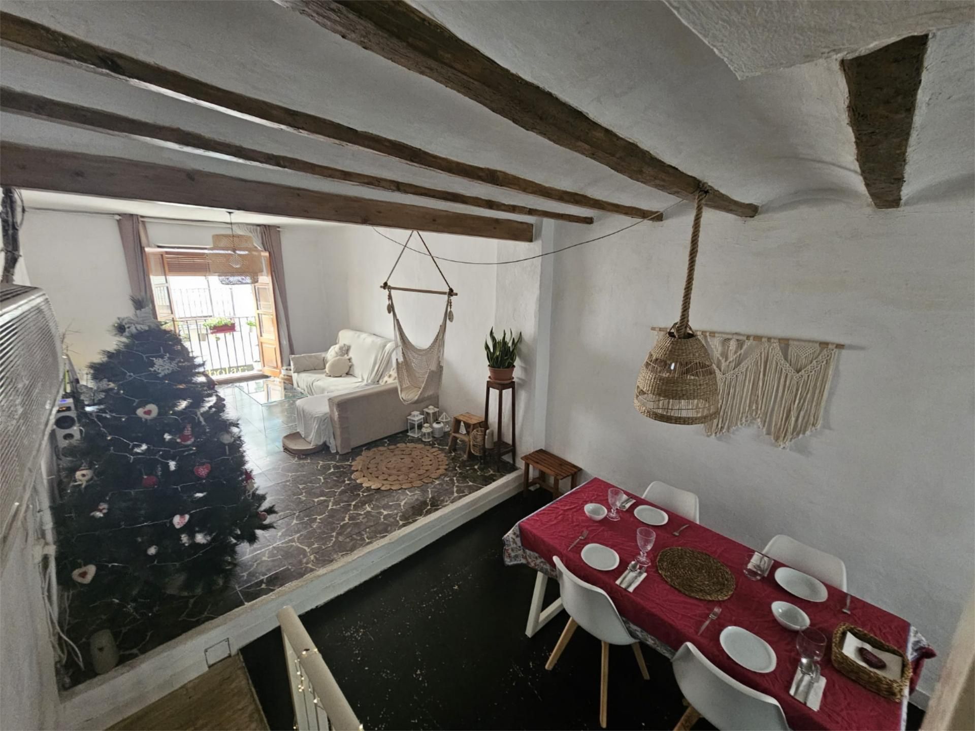 Casa adosada en venta en Carrer Pi, 16, Xàtiva Comedor de Casa adosada en venta en Xàtiva con Aire acondicionado, Terraza y Balcón