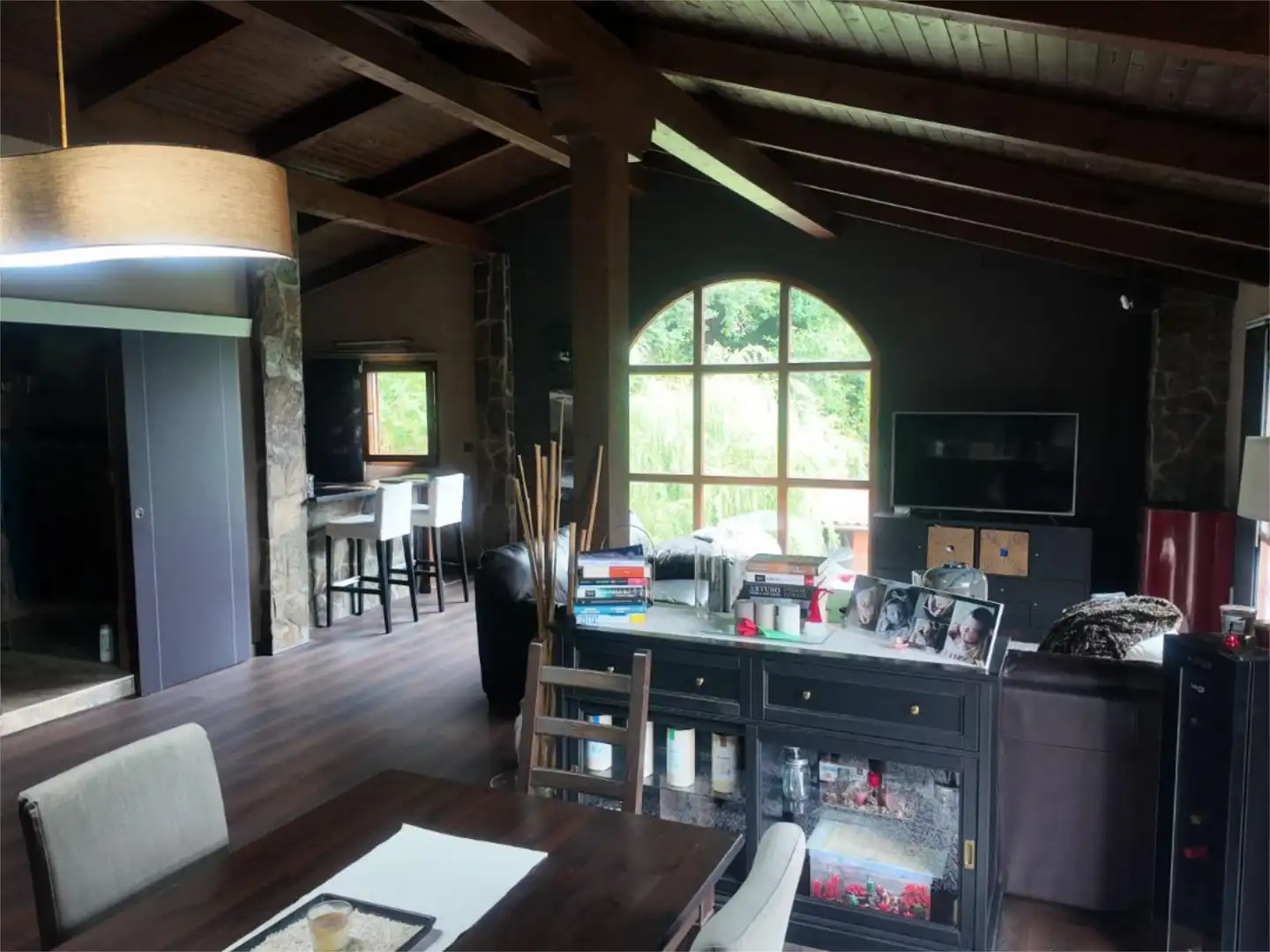 Wohnung zum Verkauf in AS-347, 84, Pravia Esszimmer von Wohnung zum Verkauf in Pravia mit Heizung, Privatgarten und Abstellraum