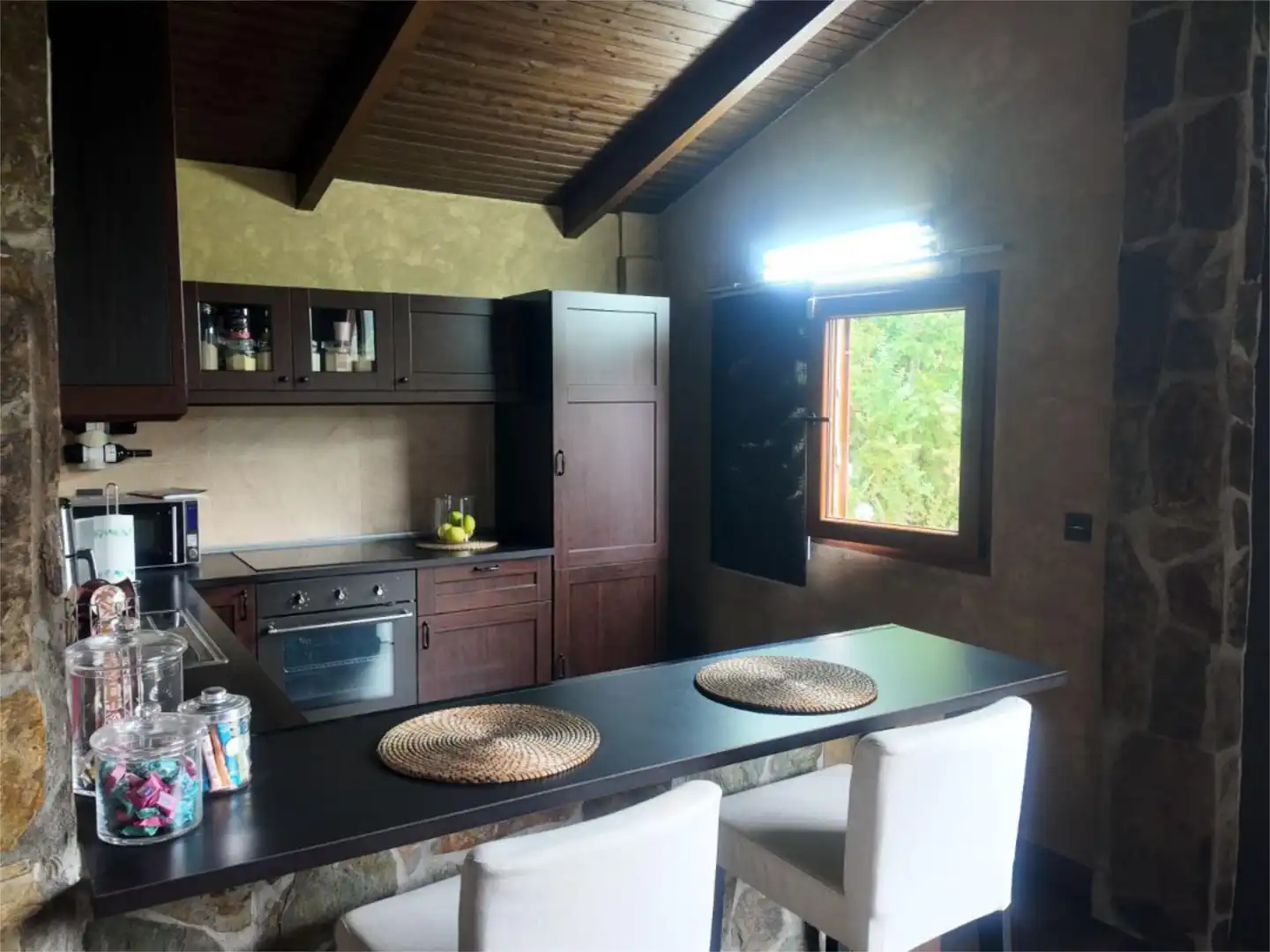 Wohnung zum Verkauf in AS-347, 84, Pravia Küche von Wohnung zum Verkauf in Pravia mit Heizung, Privatgarten und Abstellraum