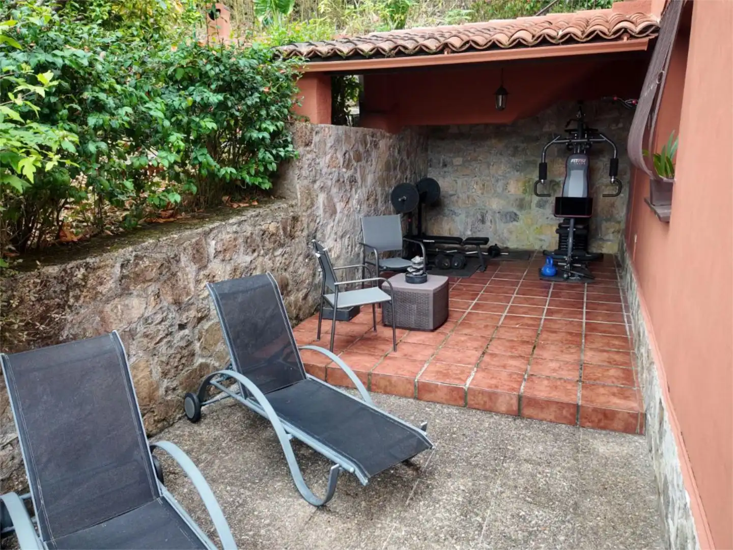 Wohnung zum Verkauf in AS-347, 84, Pravia Terrasse von Wohnung zum Verkauf in Pravia mit Heizung, Privatgarten und Abstellraum
