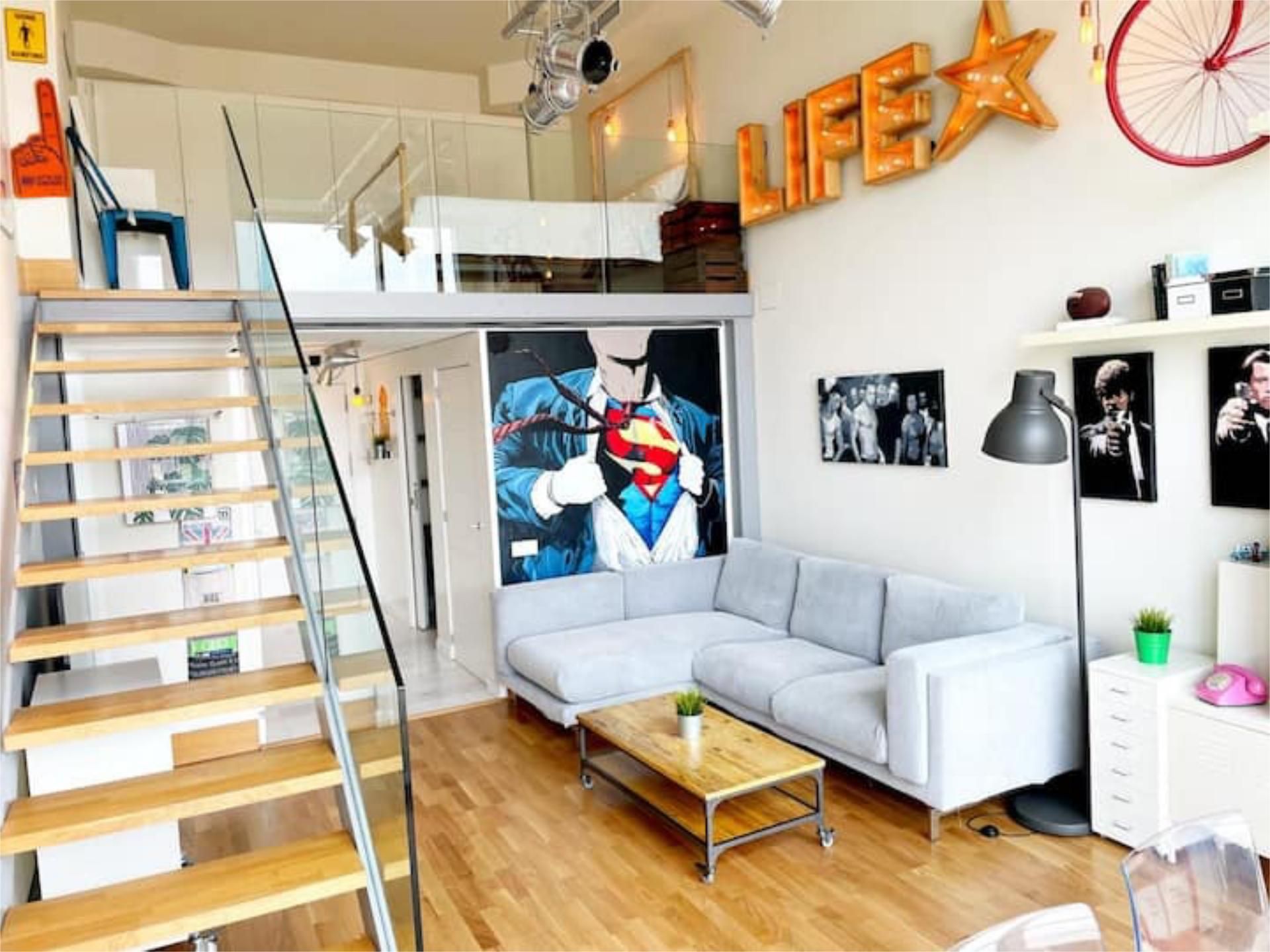Living room of Loft to rent in  Valencia Capital