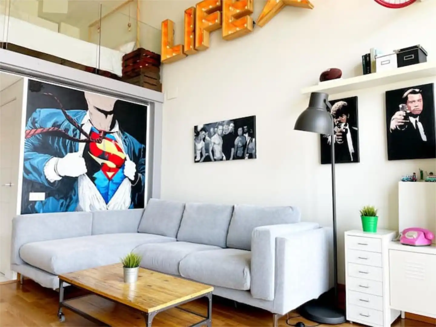 Living room of Lofts for rent in  Valencia Capital