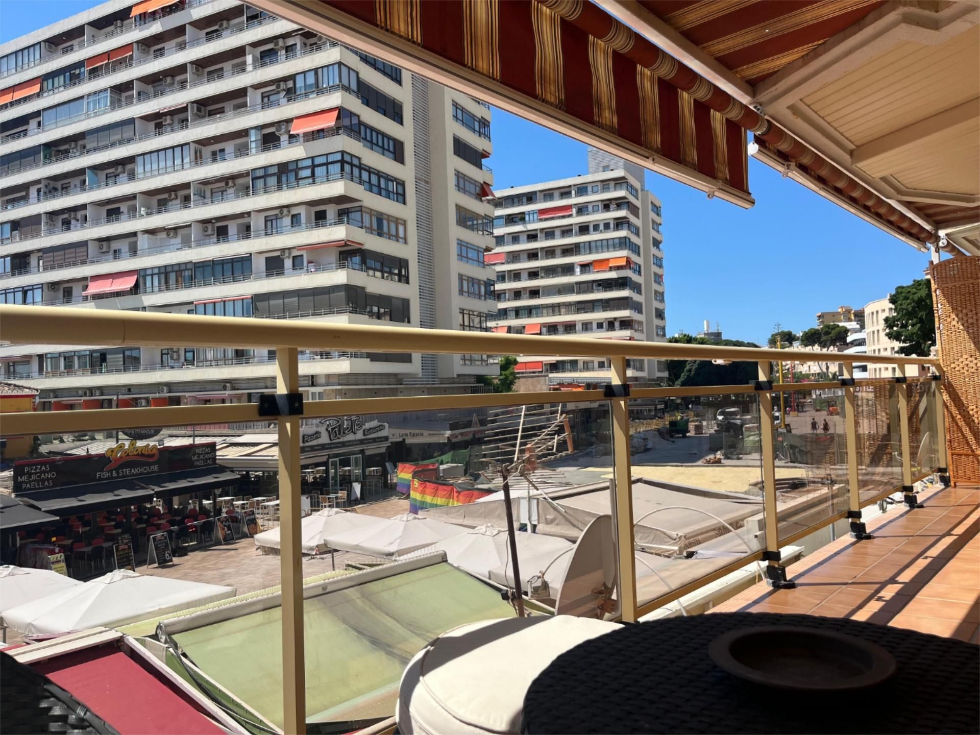 Flat to rent in Calle Cauce, 8, Manantiales - Estación de Autobuses Terrace of Flat to rent in Torremolinos with Air Conditioner, Heating and Furnished