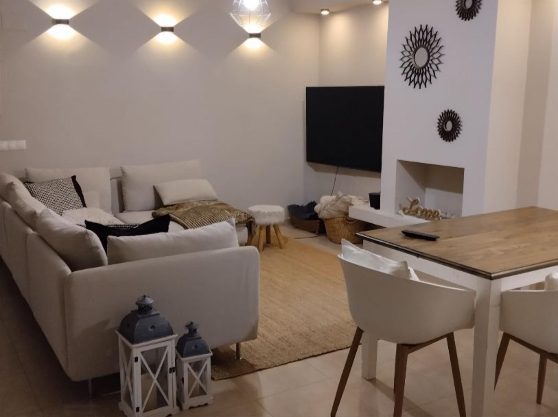 Living room of Single-family semi-detached for sale in Málaga Capital  with Air Conditioner, Heating and Private garden