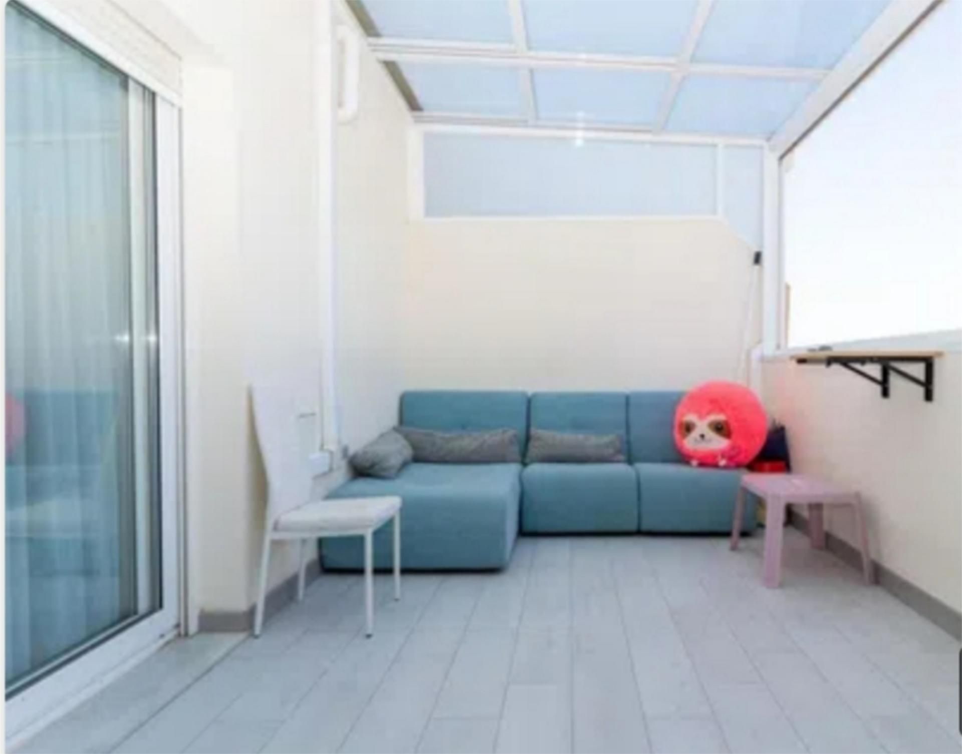 Flat for sale in Calle Costa de Almería, 6, Aguadulce Sur Living room of Flat for sale in Roquetas de Mar with Terrace and Community pool