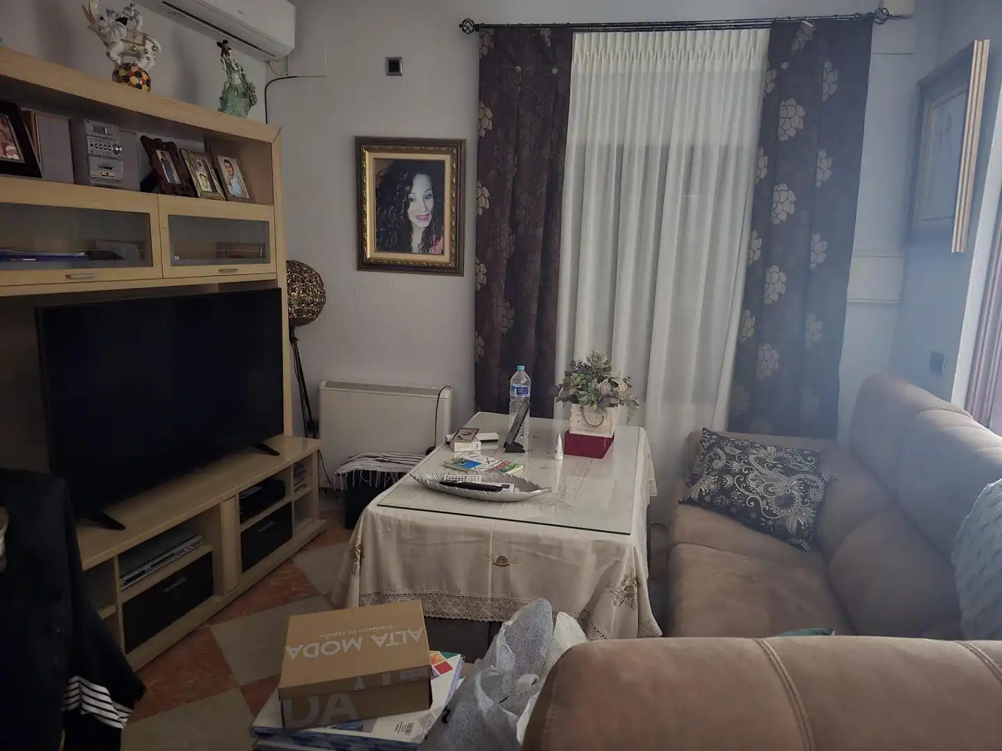 Wohnzimmer von Wohnung zum Verkauf in Santisteban del Puerto mit Klimaanlage, Heizung und Terrasse