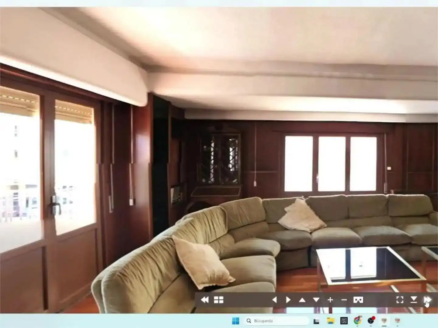 Sala d'estar de Pis de lloguer en Fraga amb Calefacció, Parquet i Terrassa