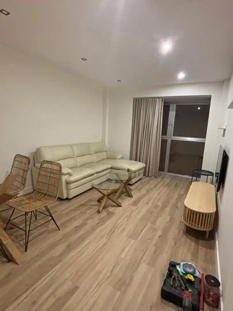 Living room of Flat for sale in Villanueva de la Serena  with Air Conditioner and Balcony