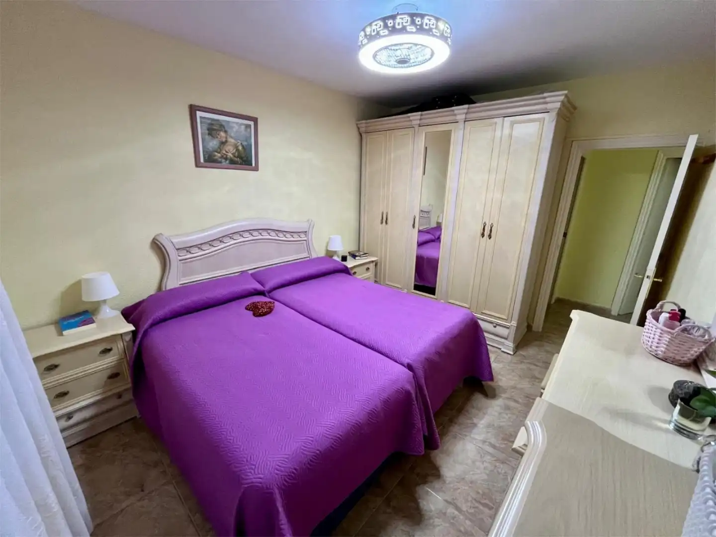 Bedroom of Flat for sale in Alcalá de Henares  with Air Conditioner